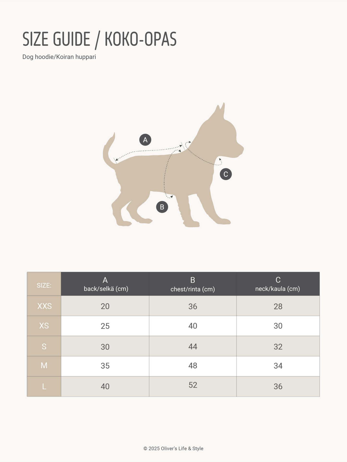 hoodie_size guide_dog_poodle