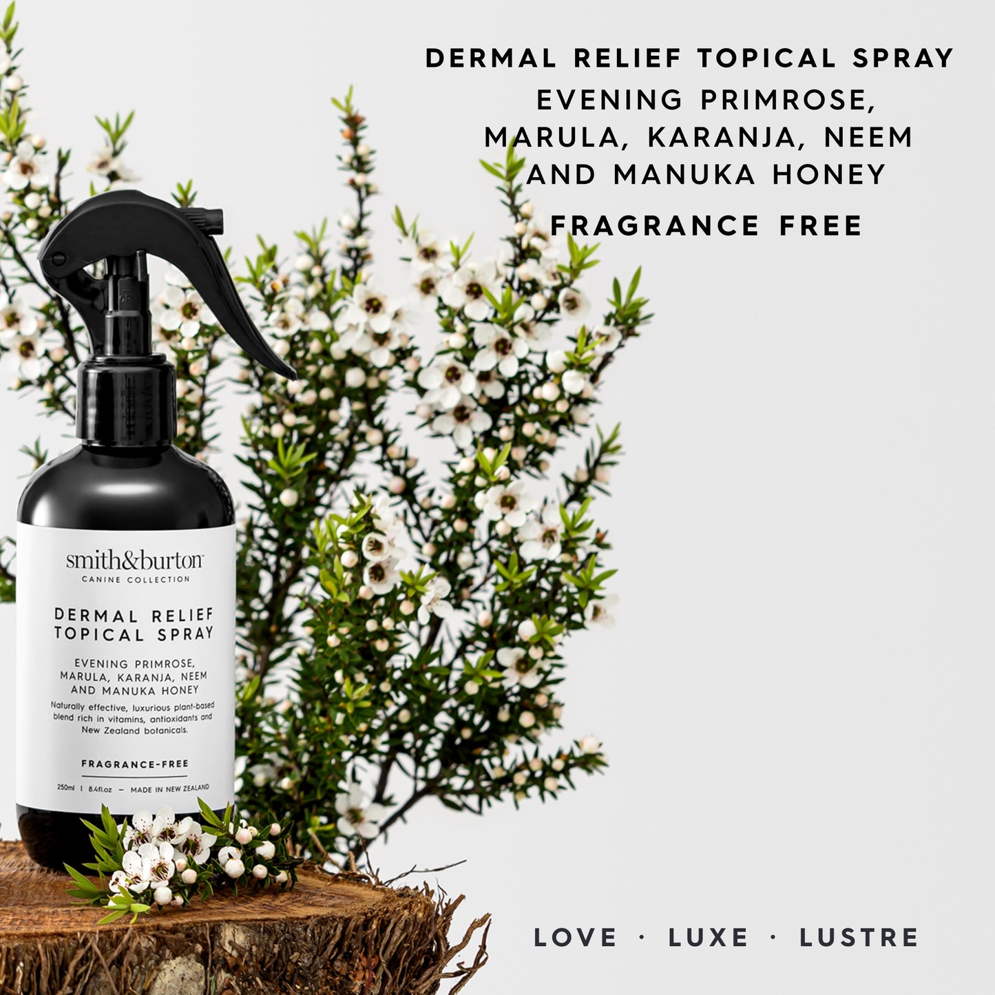 dermal relief topical spray