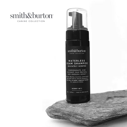 waterless foam shampoo - delicately scented