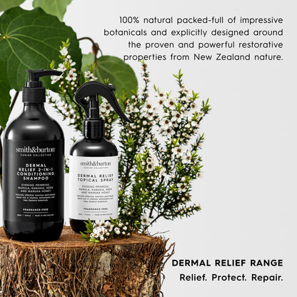 dermal relief 2 in 1 shampoo & conditioner for sensitive skin