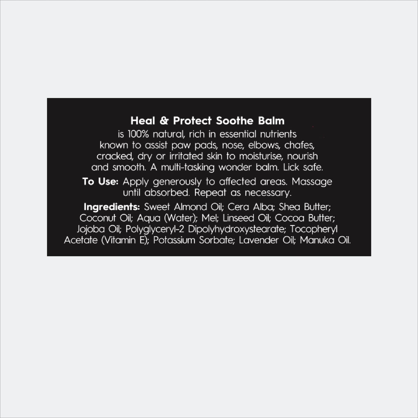 heal & protect soothe balm