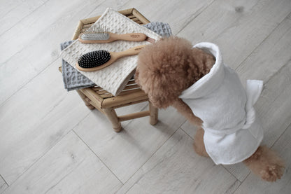 hotel bathrobe