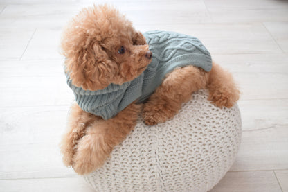 cable knit merino sweater