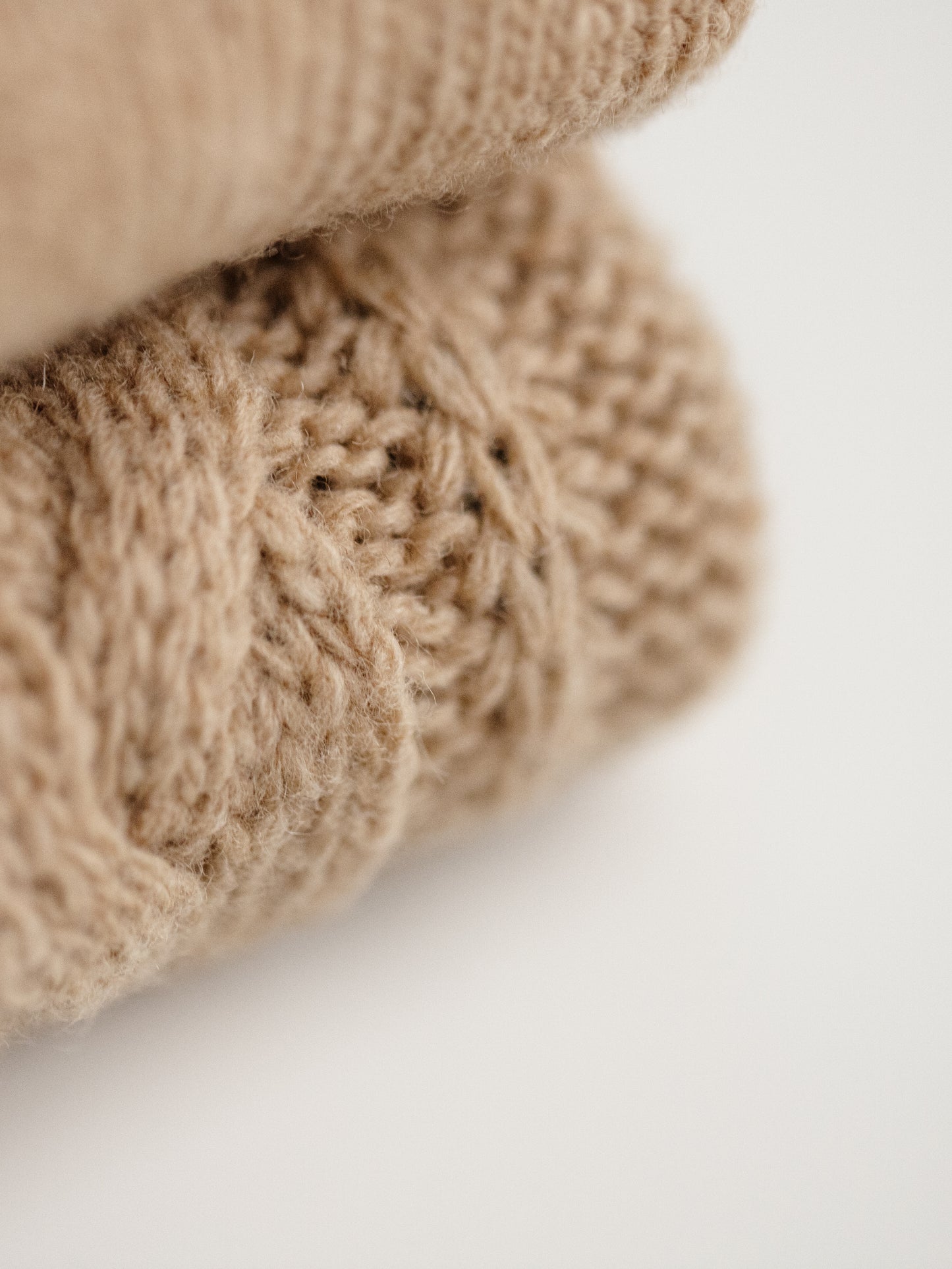 cable knit merino sweater