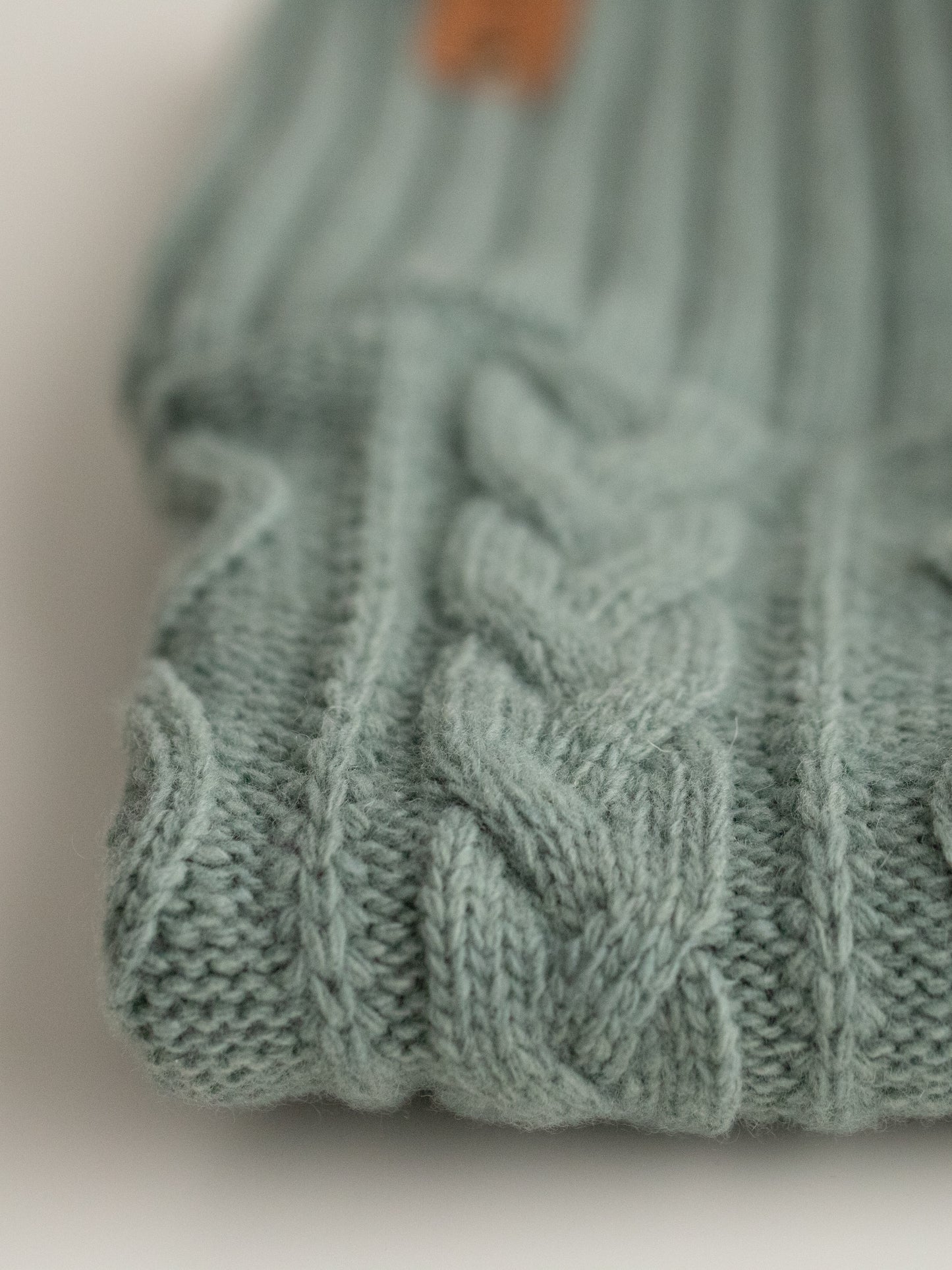 cable knit merino sweater