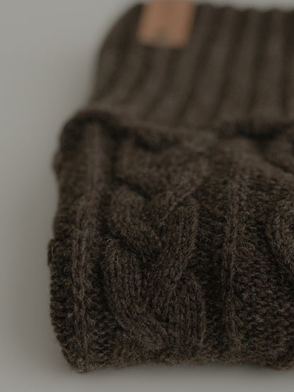 cable knit merino sweater