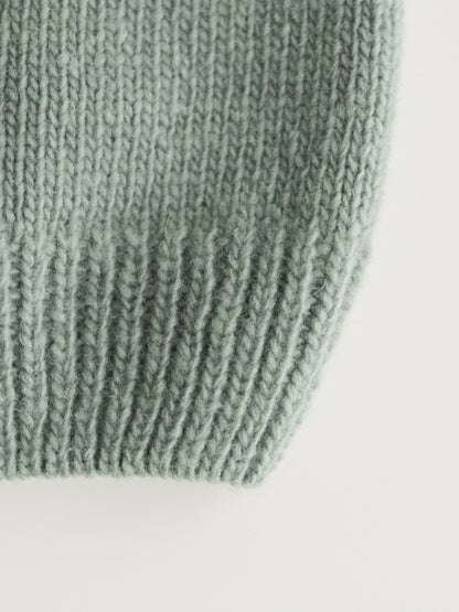 plain knit merino sweater