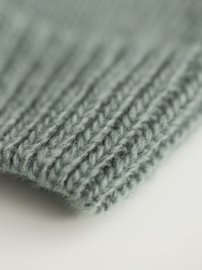 plain knit merino sweater