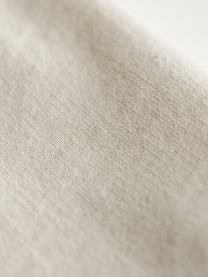 hoodie - soft ecru