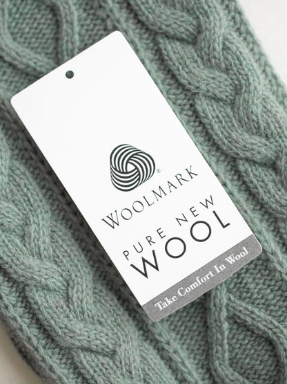 merino wool_dog_sweater_sage_closeup