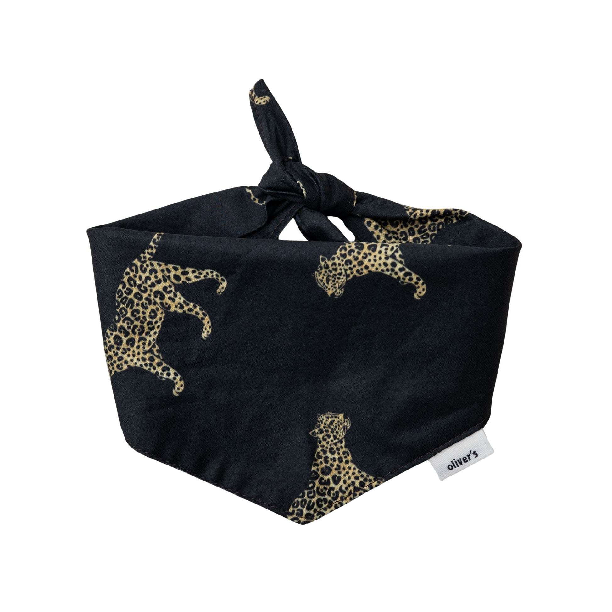 panther bandana_dog_poodle-black