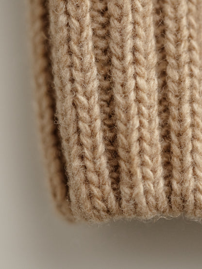 cable knit merino sweater